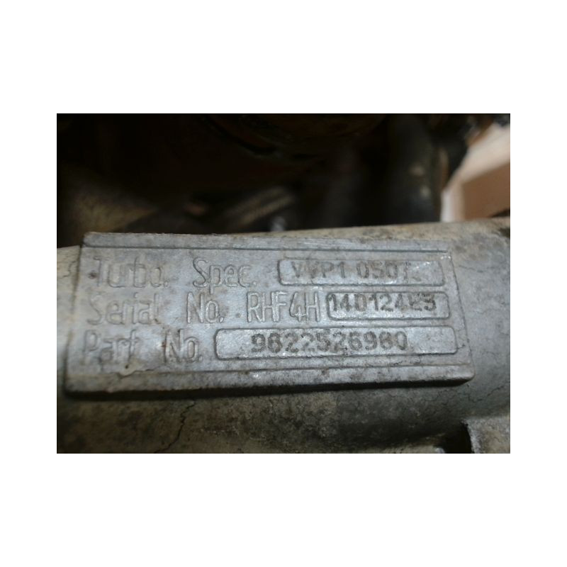 MOTEUR DIESEL PEUGEOT 206 2.0 HDi