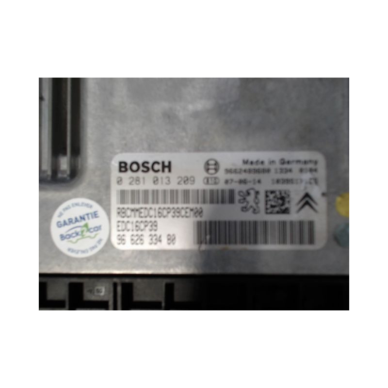 CALCULATEUR MOTEUR PEUGEOT 407 SW Phase 1 2004-2008