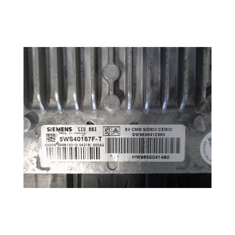 CALCULATEUR MOTEUR PEUGEOT 407 BERL. Phase 1 2004-2008