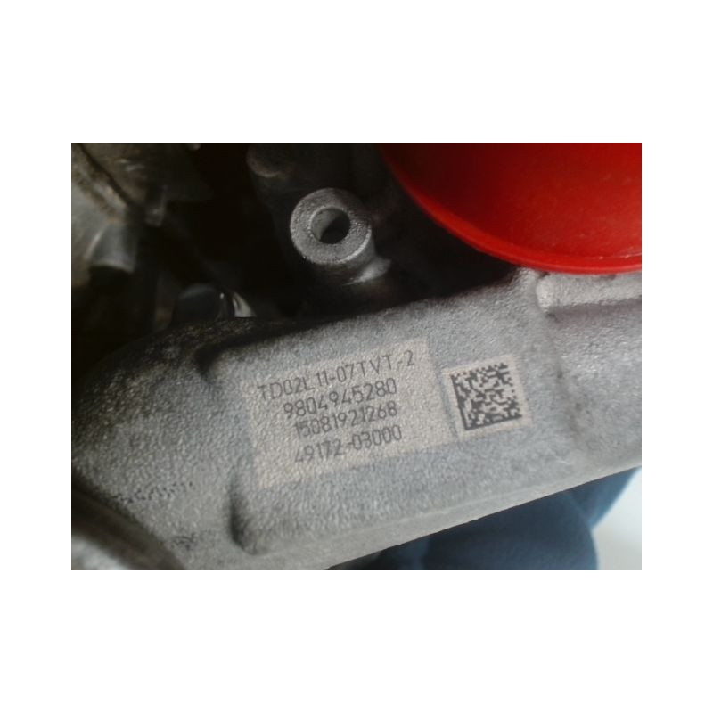 MOTEUR DIESEL PEUGEOT 2008 1.6 BlueHDi 100