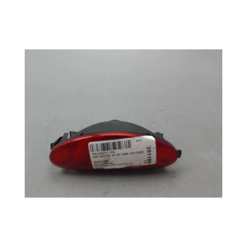 FEU BROUILLARD CENTRAL ARRIERE PEUGEOT 206 1998-2009