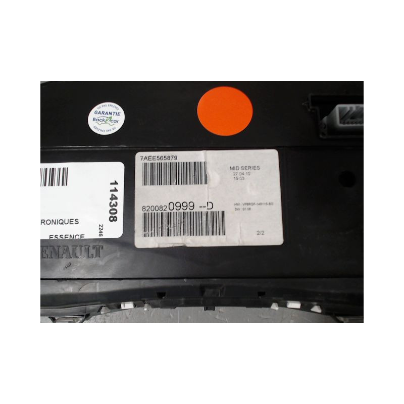 COMPTEUR RENAULT CLIO