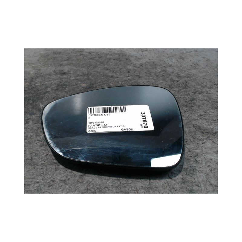 GLACE RETROVISEUR EXT G CITROEN DS3 2009-