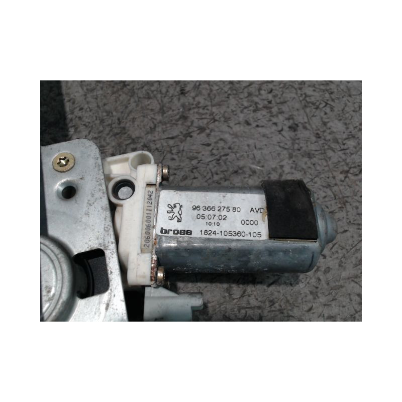 MECANISME+MOTEUR LEVE-GLACE AVANT DROIT PEUGEOT 206 CC 2000-2007
