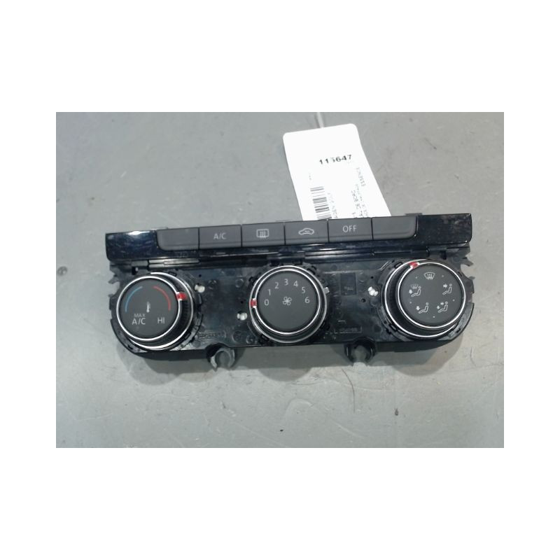 COMMANDE DE CHAUFFAGE VOLKSWAGEN GOLF