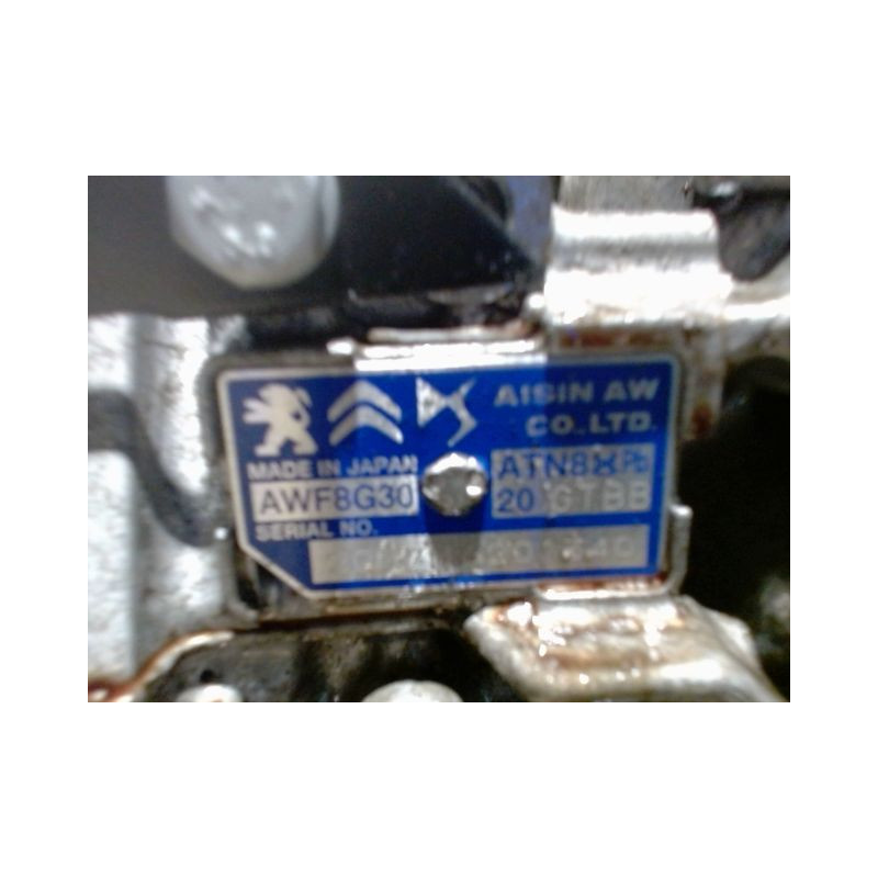 BOITE A VITESSE AUTOMATIQUE PEUGEOT 308 2011- 1.2 THP 130