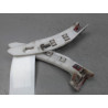 JEU SUPPORTS PARE-CHOC ARRIERE PEUGEOT 208 Phase 1 2012-...