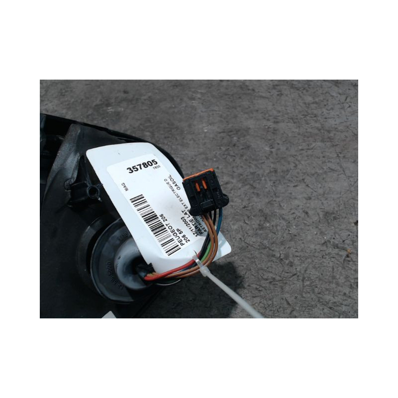 RETROVISEUR EXTERIEUR ELECTRIQUE DROIT PEUGEOT 206 5P