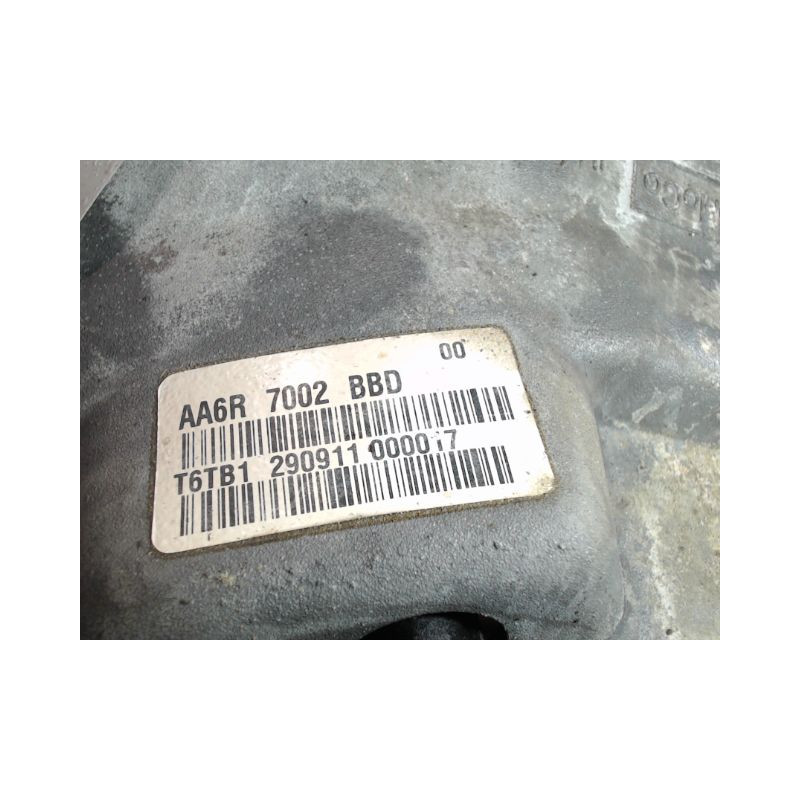 BOITE A VITESSE MECANIQUE FORD FIESTA 2010- 1.4 TDCi