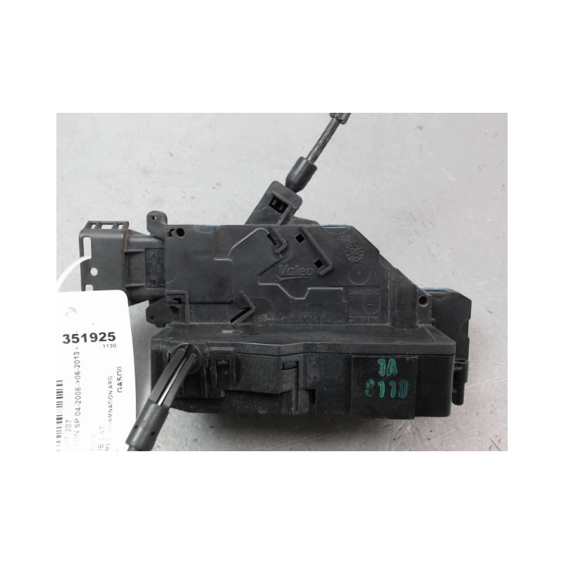 SYSTEME CONDAMNATION ARRIERE GAUCHE PEUGEOT 207 2006-2013
