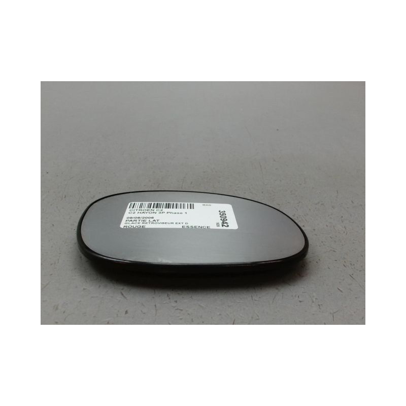 GLACE RETROVISEUR EXT D CITROEN C2 Phase 1 2003-2008