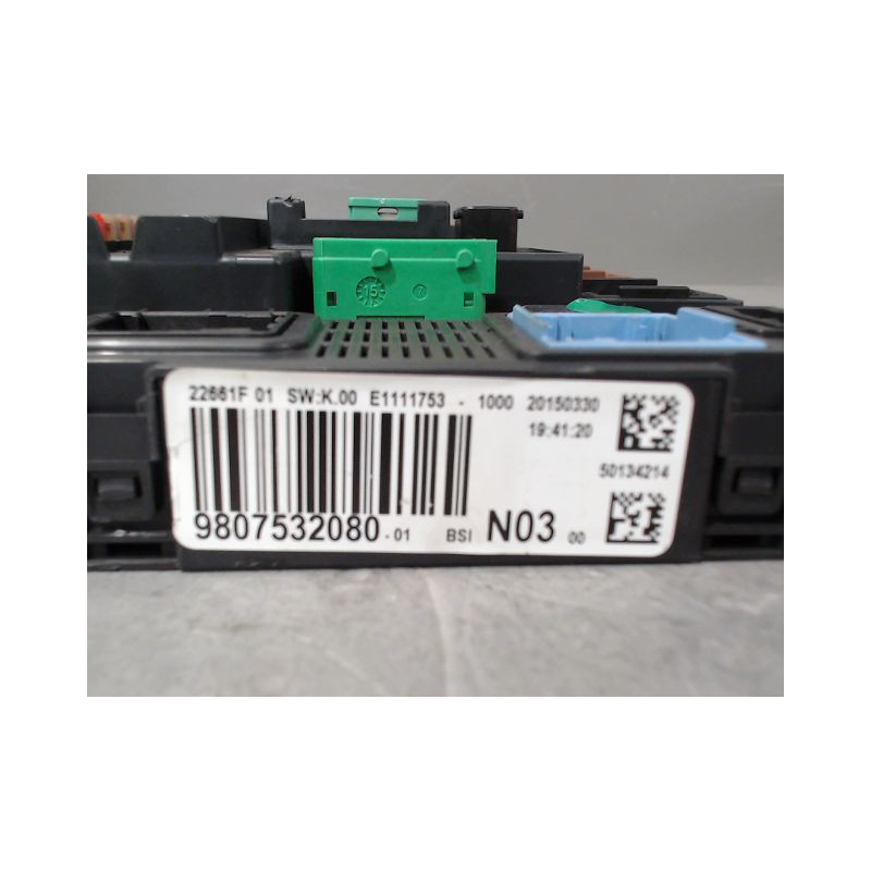 BOITIER GESTION HABITACLE PEUGEOT 2008