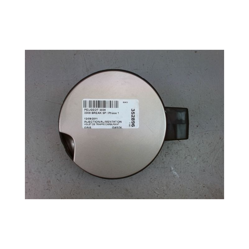 VOLET DE TRAPPE CARBURANT PEUGEOT 3008 BREAK I Phase 1 2009-2013