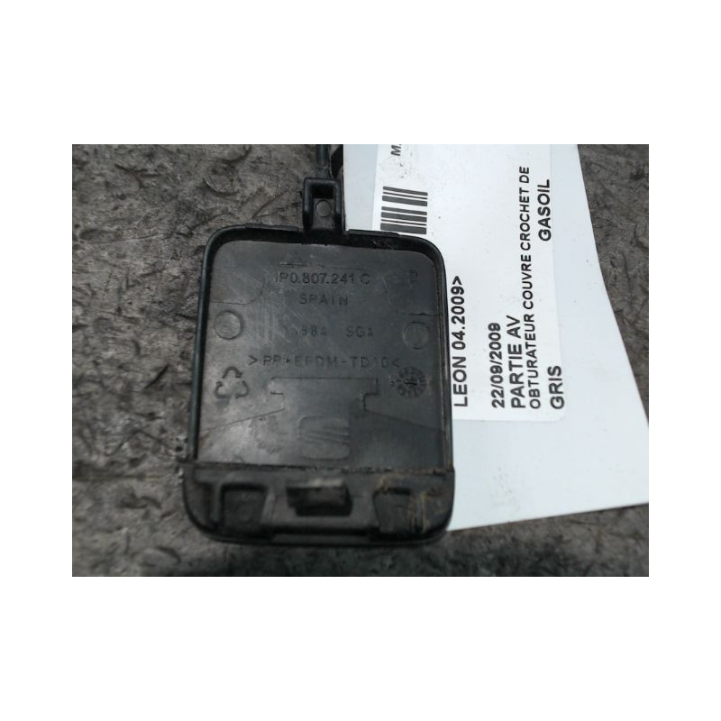 OBTURATEUR COUVRE CROCHET DE BOUCLIER AV SEAT LEON 2009-