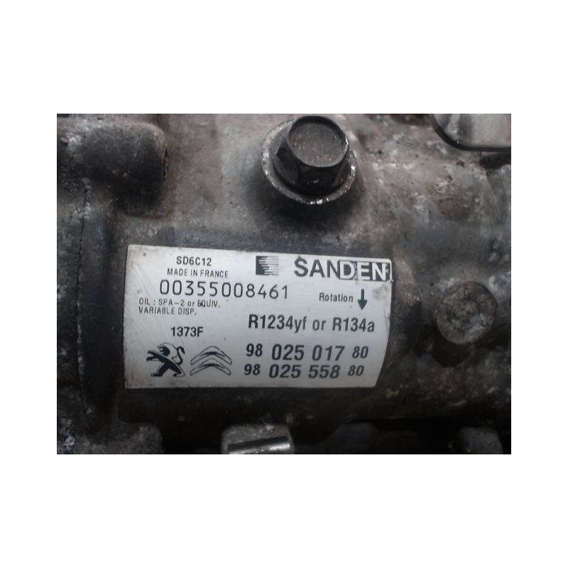 COMPRESSEUR AIR CONDITIONNE CITROEN C4 CACTUS
