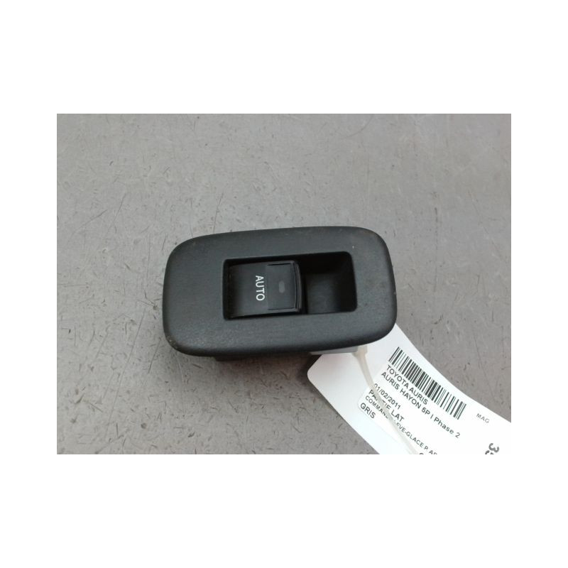 COMMANDE LEVE-GLACE PORTE ARG TOYOTA AURIS I Phase 2 2010-2012