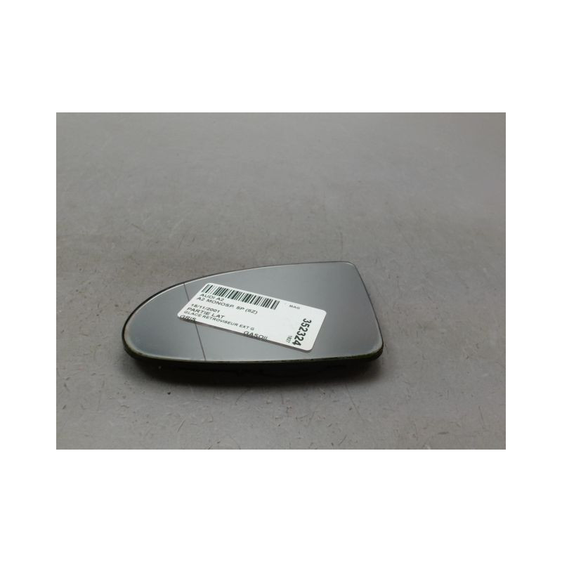 GLACE RETROVISEUR EXT G AUDI A2 MONOSP. (8Z) 2000-2005