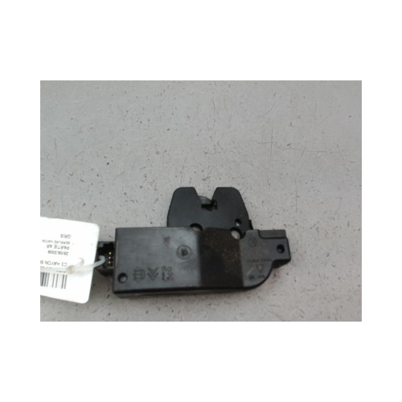 SERRURE HAYON  CITROEN C3 I Phase 2 2005-2010