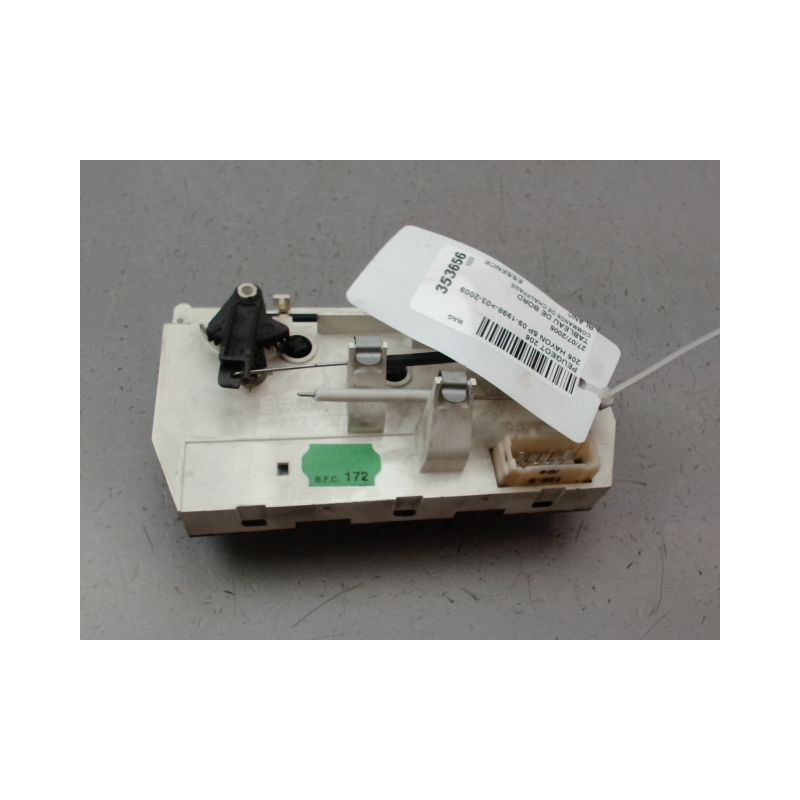 COMMANDE DE CHAUFFAGE PEUGEOT 206 1998-2009