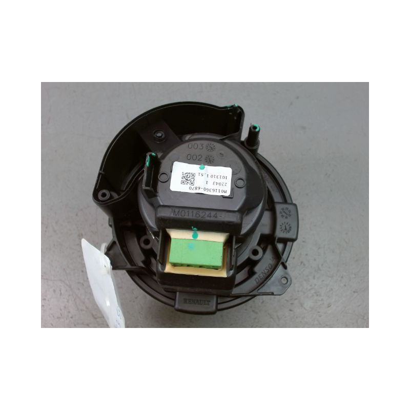 MOTEUR VENTILATEUR CHAUFFAGE DACIA SANDERO II Phase 1 2012-...