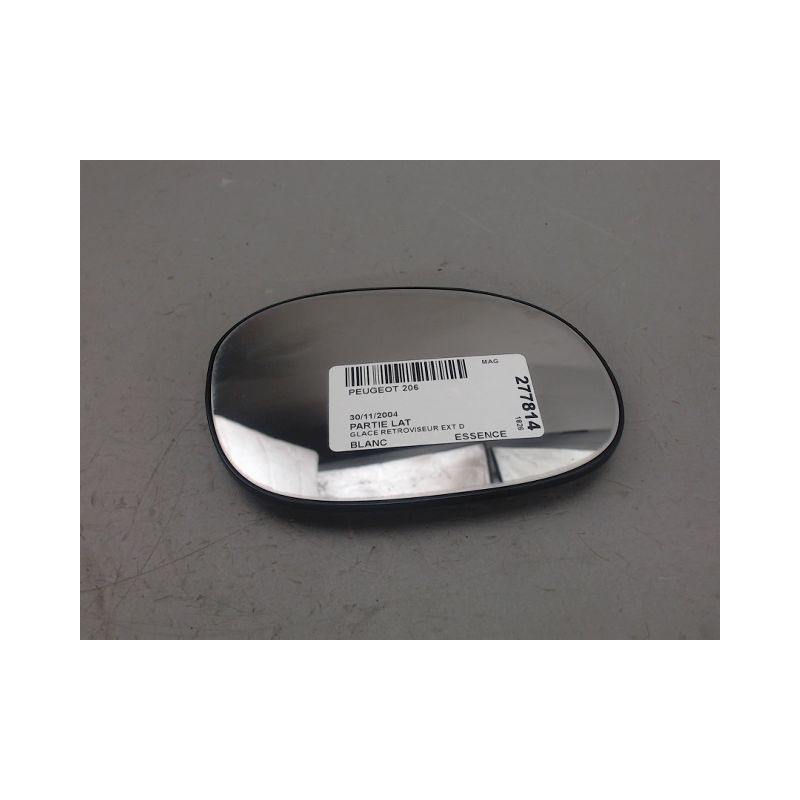 GLACE RETROVISEUR EXT D PEUGEOT 206