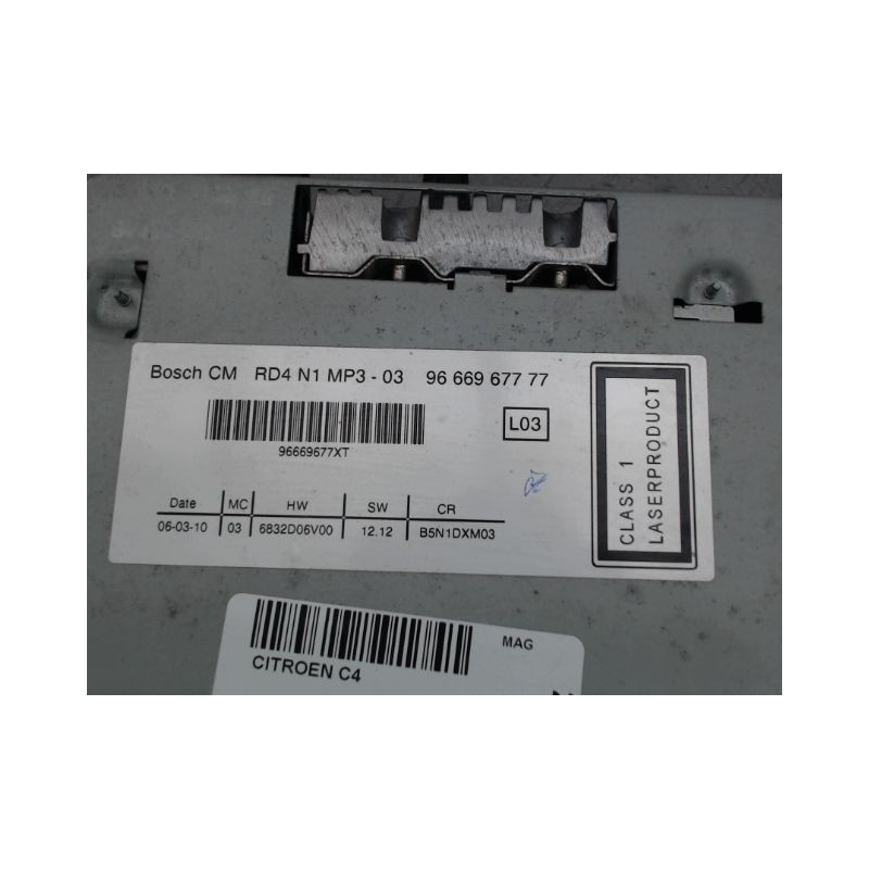 AUTORADIO CITROEN C4