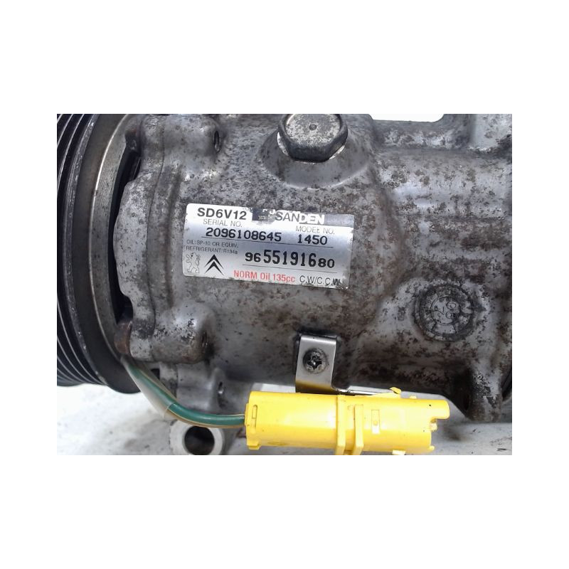 COMPRESSEUR AIR CONDITIONNE PEUGEOT 1007