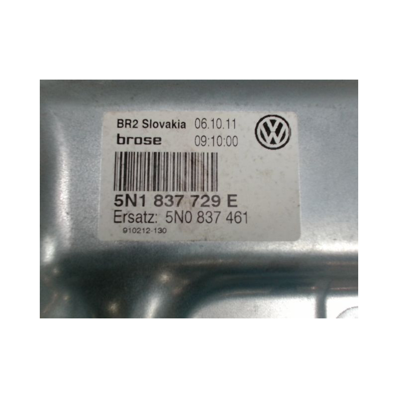 MECANISME+MOTEUR LEVE-GLACE AVANT GAUCHE VOLKSWAGEN TIGUAN