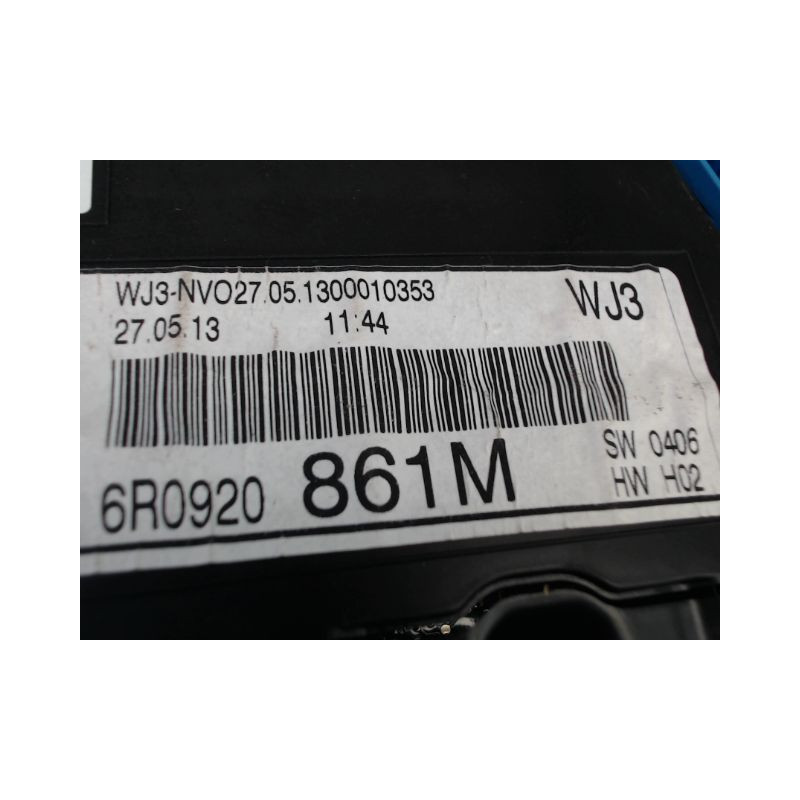 BLOC COMPTEURS VOLKSWAGEN POLO