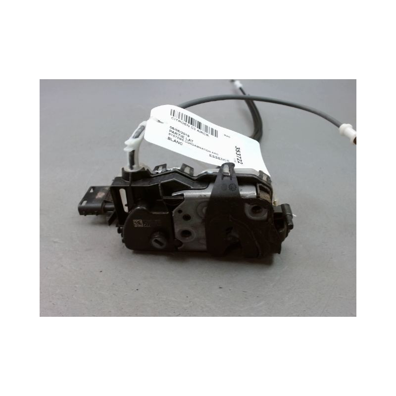 SYSTEME CONDAMNATION ARRIERE GAUCHE CITROEN C3 AIRCR.
