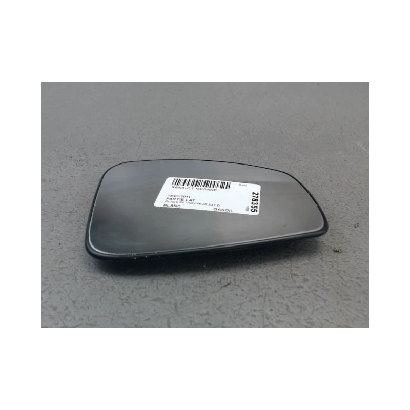 GLACE RETROVISEUR EXT D RENAULT MEGANE