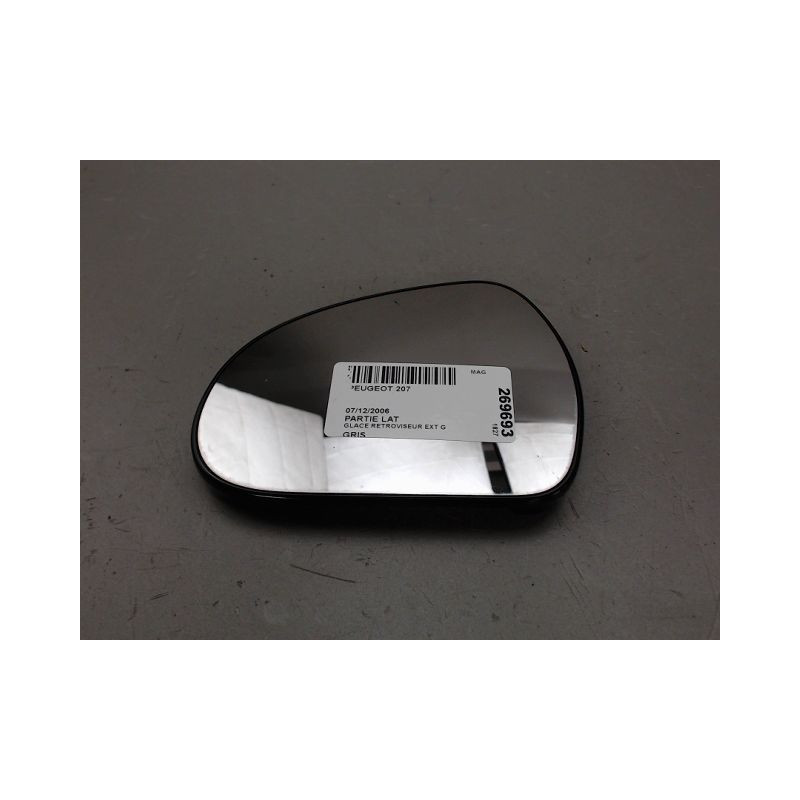 GLACE RETROVISEUR EXT G PEUGEOT 207