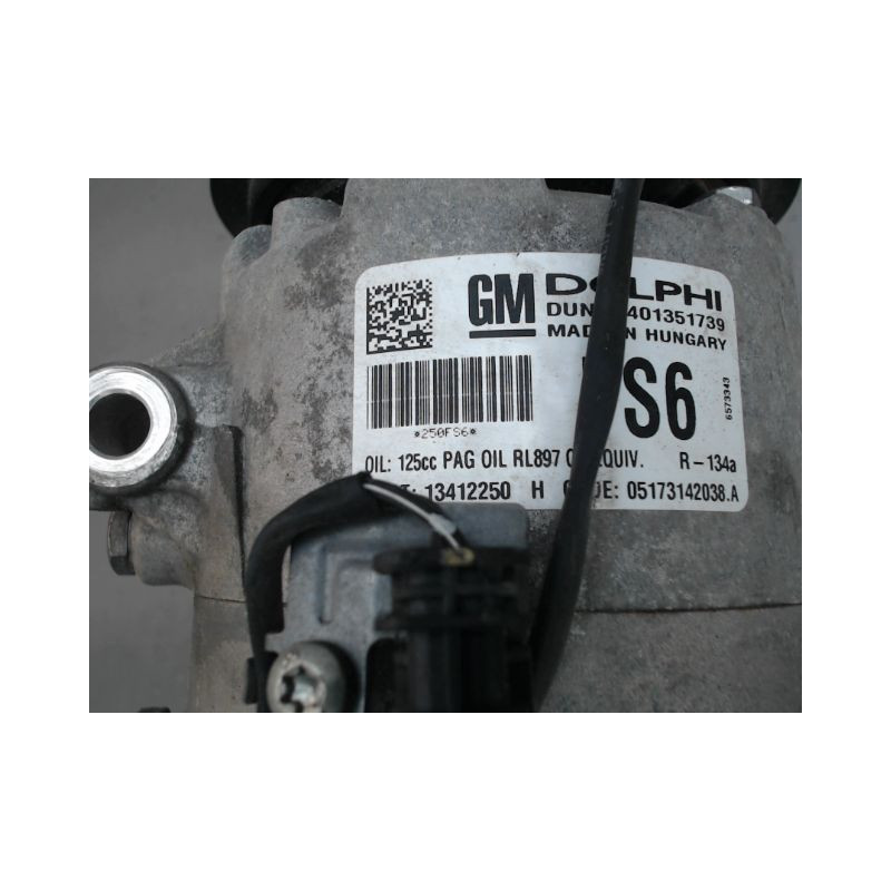 COMPRESSEUR AIR CONDITIONNE OPEL MERIVA