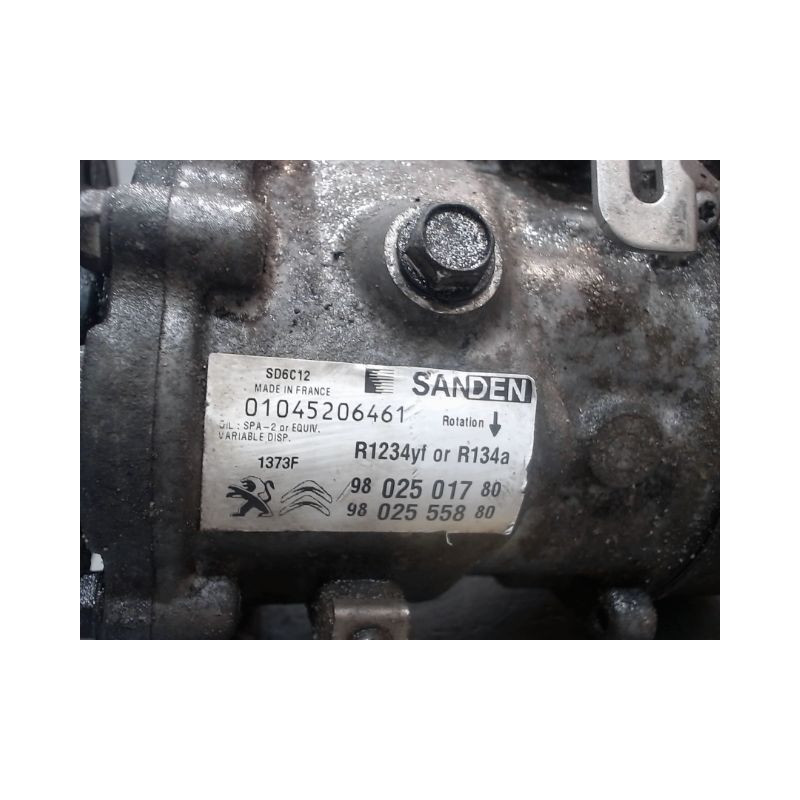 COMPRESSEUR AIR CONDITIONNE CITROEN C4 CACTUS