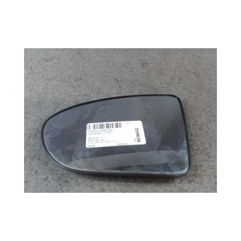 GLACE RETROVISEUR EXT G NISSAN QHASQAI 2007-