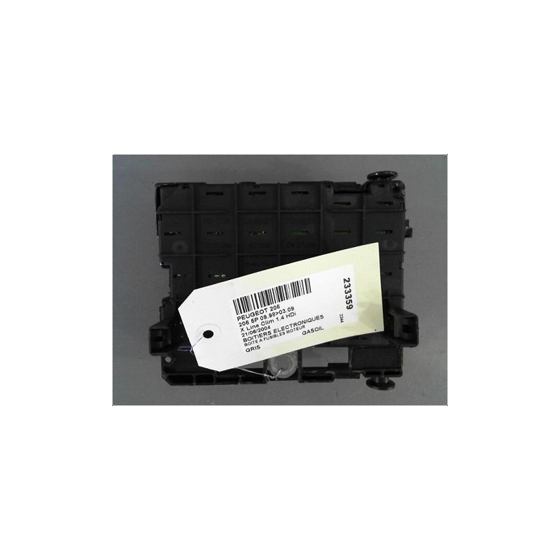 BOITE A FUSIBLES PEUGEOT 206 98-09