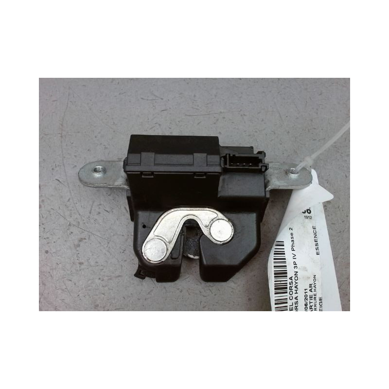SERRURE HAYON  OPEL CORSA IV Phase 2 (D) 2011-2015