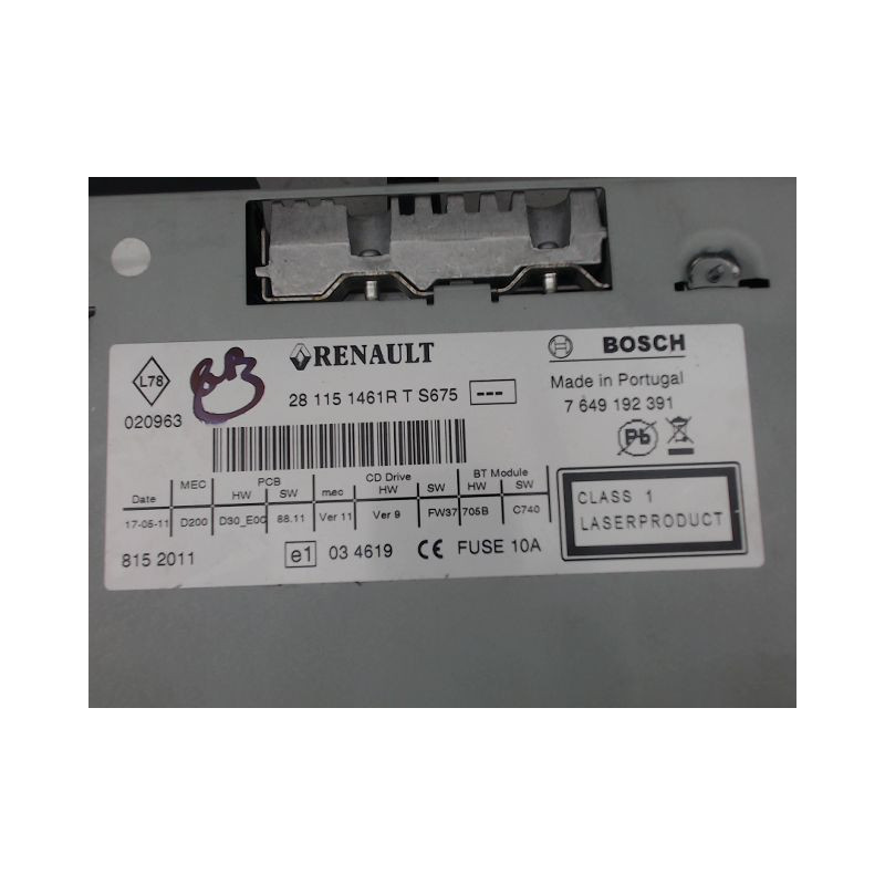 AUTORADIO RENAULT WIND