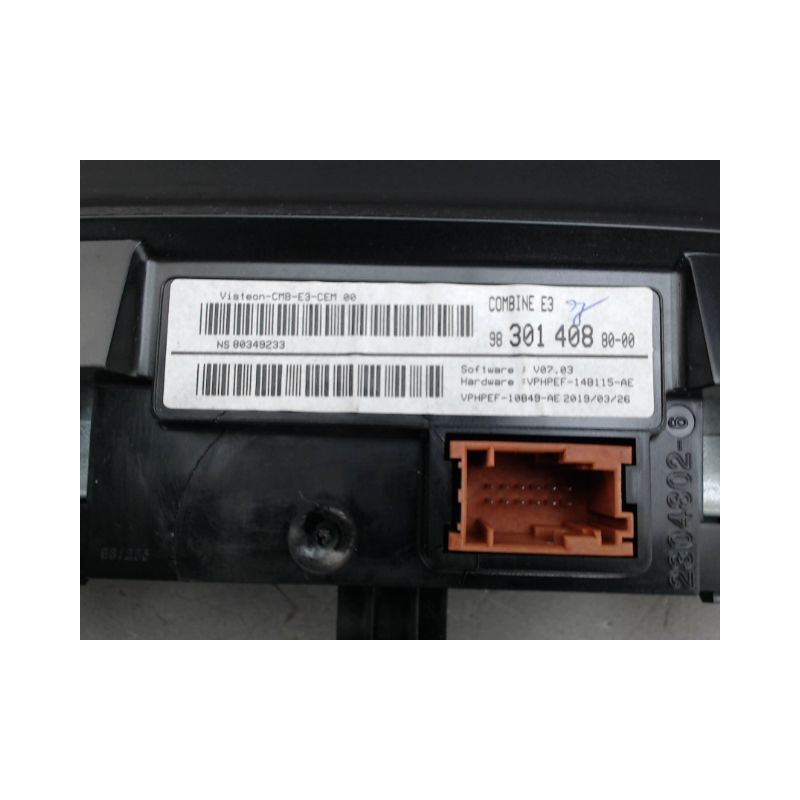 BLOC COMPTEURS CITROEN C4 CACTUS