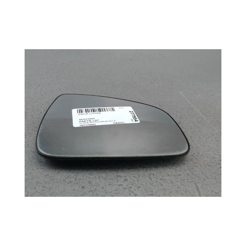 GLACE RETROVISEUR EXT D DACIA LOGAN