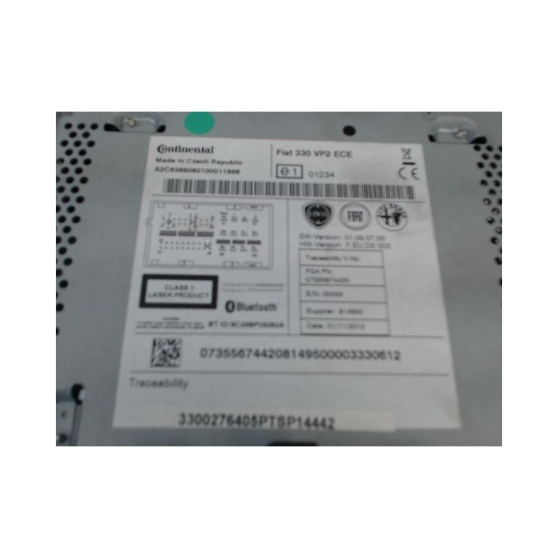 ECRAN GPS FIAT 500