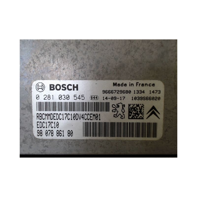 CALCULATEUR MOTEUR CITROEN C3