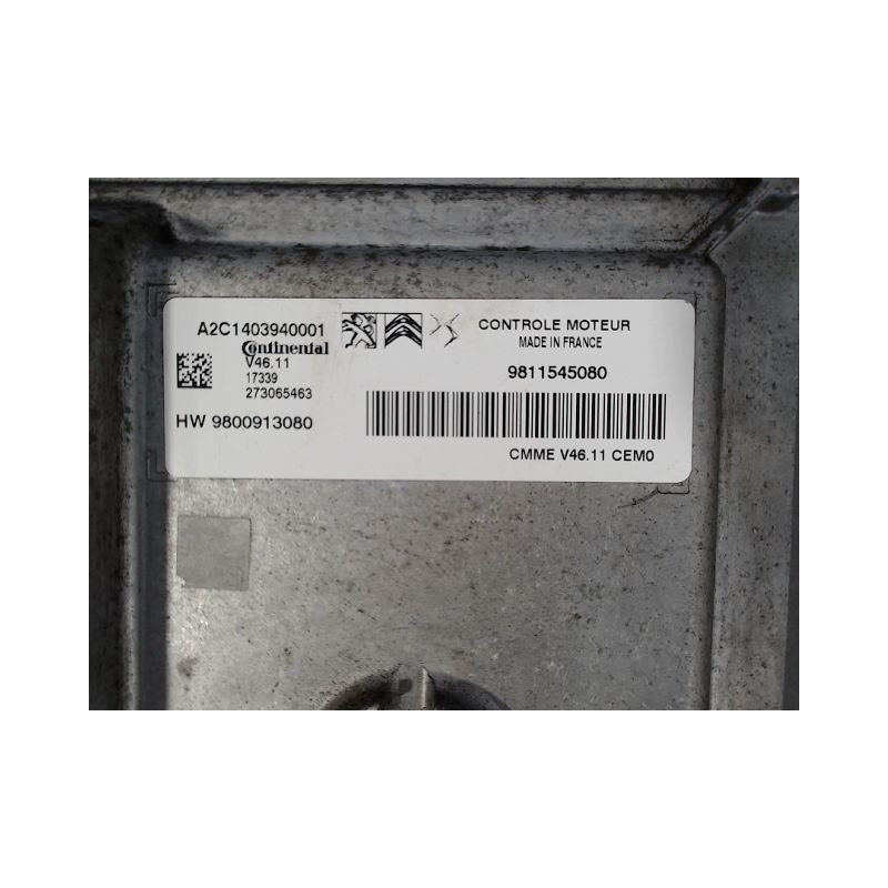 CALCULATEUR MOTEUR PEUGEOT 208