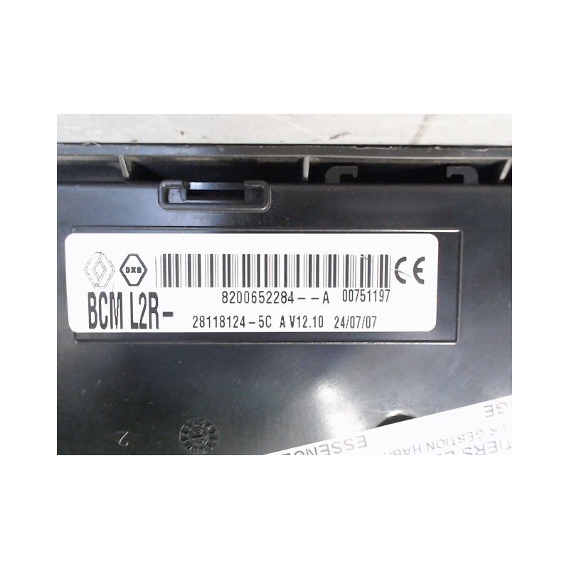 BOITIER GESTION HABITACLE RENAULT CLIO