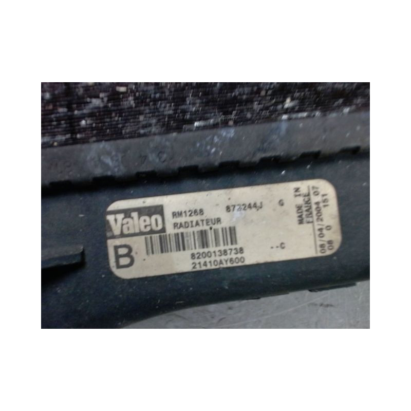 RADIATEUR RENAULT MODUS 2004-2007
