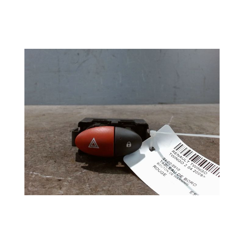 BOUTON DE WARNING RENAULT TWINGO 2 2009-