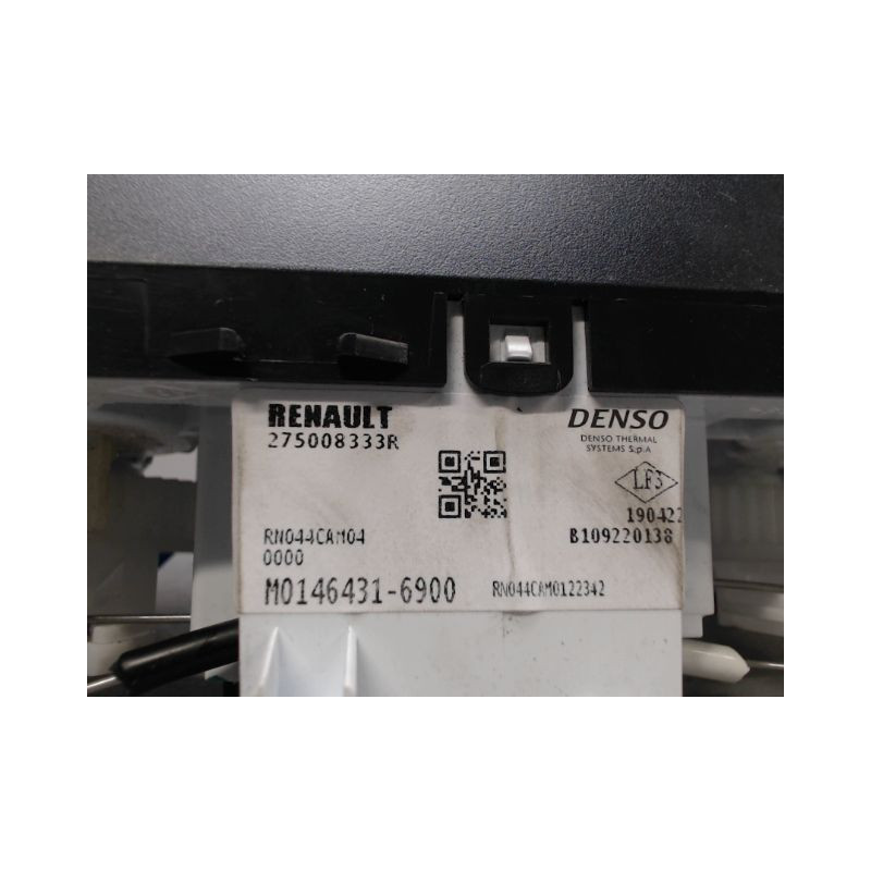 COMMANDE DE CHAUFFAGE DACIA SANDERO