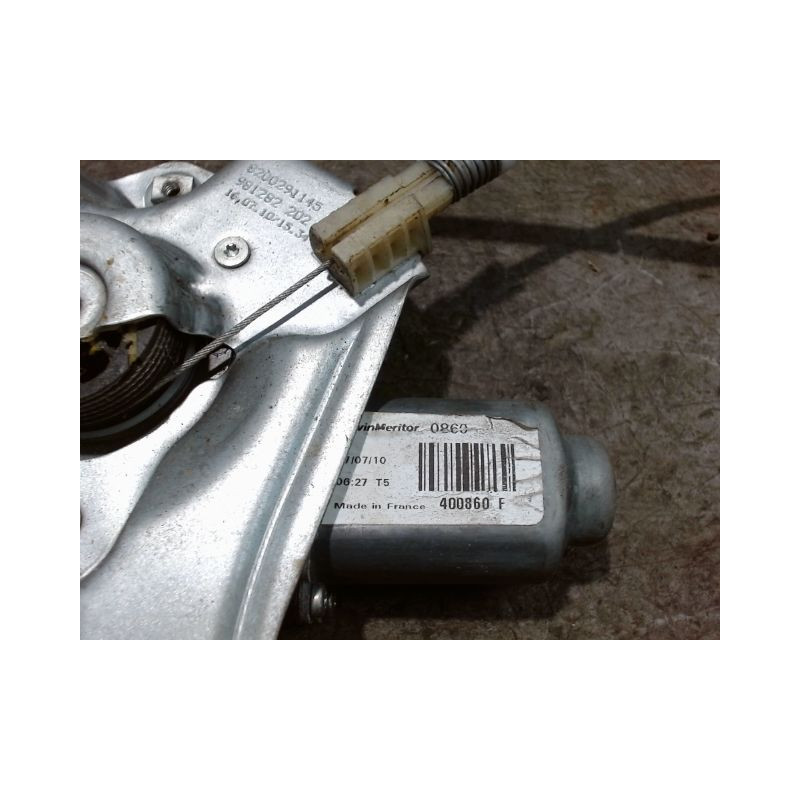 MECANISME+MOTEUR LEVE-GLACE AVANT GAUCHE RENAULT CLIO