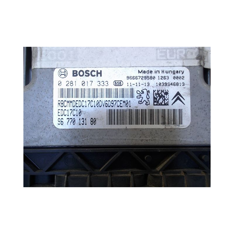 CALCULATEUR MOTEUR PEUGEOT 207