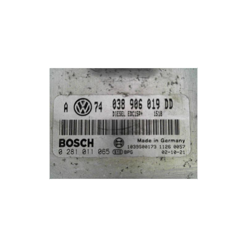 CALCULATEUR MOTEUR VOLKSWAGEN NEW BEETLE 99-2005